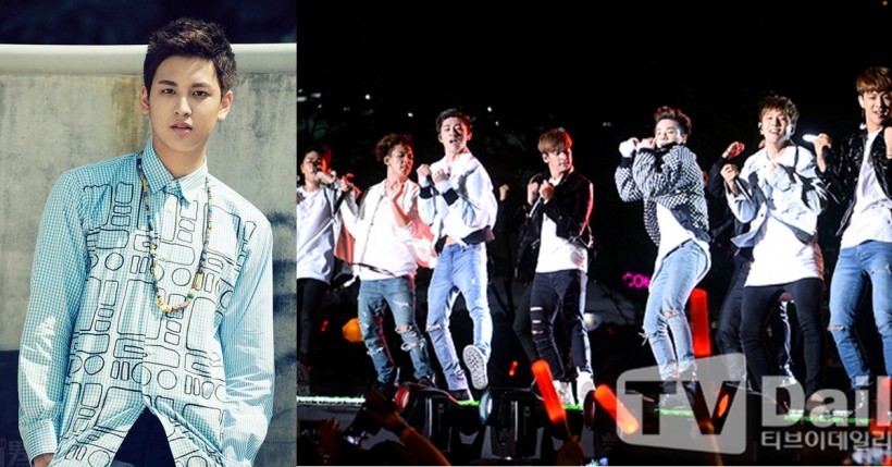 男团iKON在拍摄回归MV时,成员粲右的脚踝受伤 男团iKON在拍摄回归MV时,成员粲右的脚踝受伤