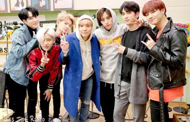 男团GOT7日前出演了《李洪基的 Kiss The Radio》宣传新专辑
