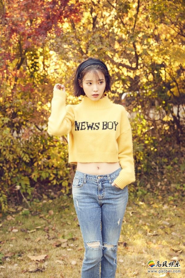 IU（李知恩）外型甜美7日以俏丽短发造型推出新辑