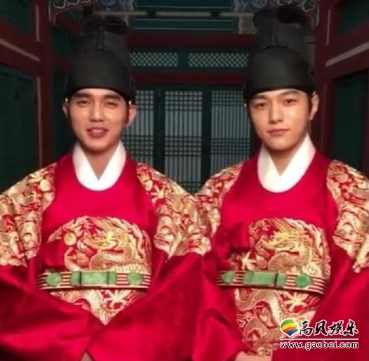 《君主－假面的主人》饰演真假世子的俞成豪和金明洙