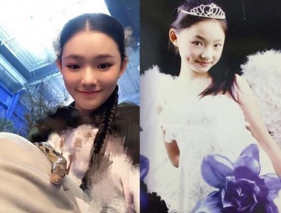 林允在微博上公开各种微笑照