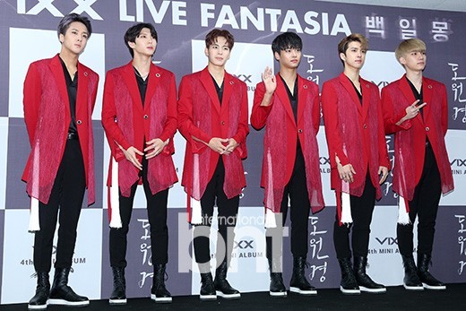 韩国男团VIXX举行第四次单独演唱会