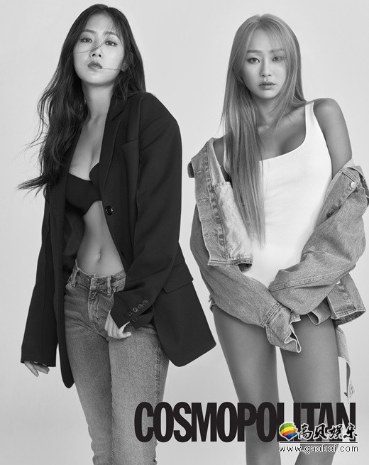时尚杂志《COSMOPOLITAN》公开了女团Sistar拍摄的写真照