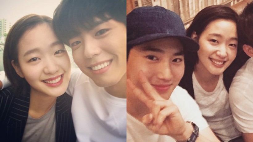 演员金高银在首尔举行了出道五年来的首场粉丝见面会