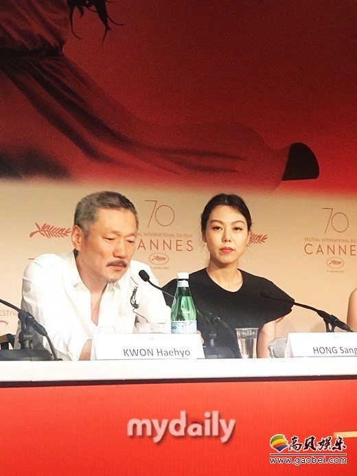 导演洪尚秀的《从那以后》昨天在戛纳上映后好评如潮