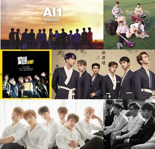 男团成为5月歌坛最受关注的主人公