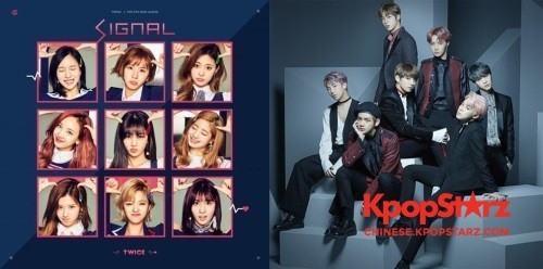 防弹少年团位居偶像组合品牌评价一二位。