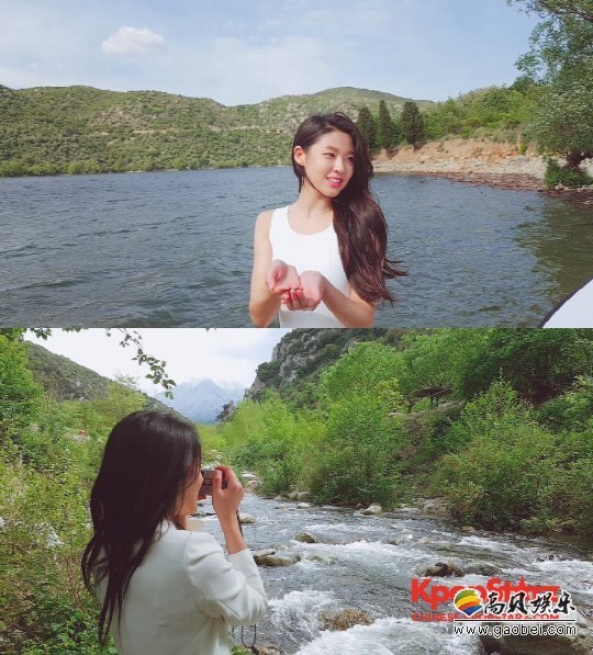 雪炫通过个人Instagram公开了休假照