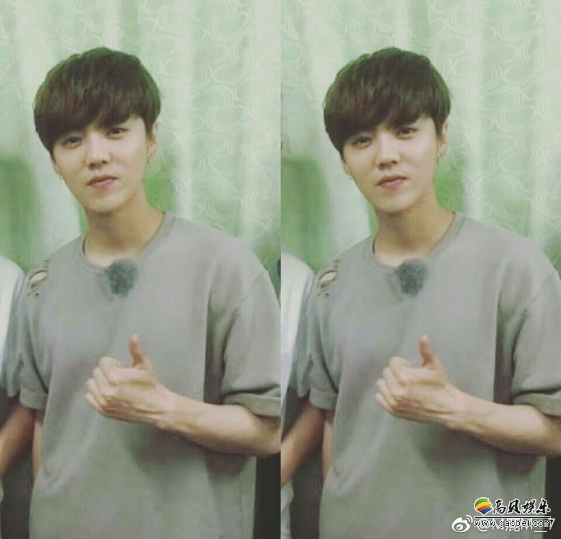 鹿晗在深圳录制腾讯视频自制综艺《约吧大明星》