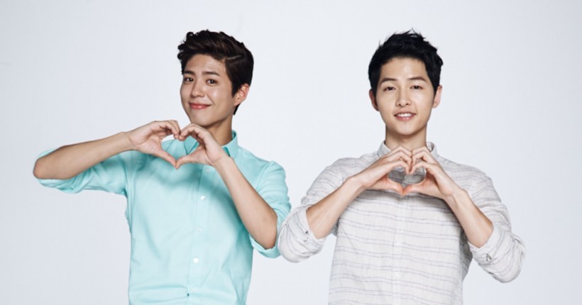 朴宝剑和宋仲基代言品牌宣布续约，男男CP很受欢迎啊