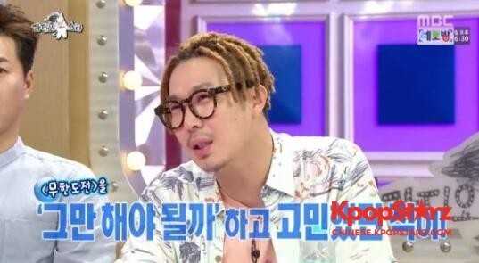 《Radio Star》节目中HaHa讲述了出演国民综艺《无限挑战》的负担
