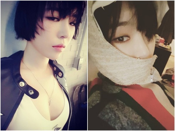 她在Instagram上PO出动态，澄清自己真的只是罹患肺炎