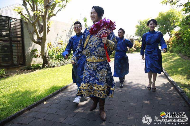 张玮和杨烨在巴厘岛举行大婚