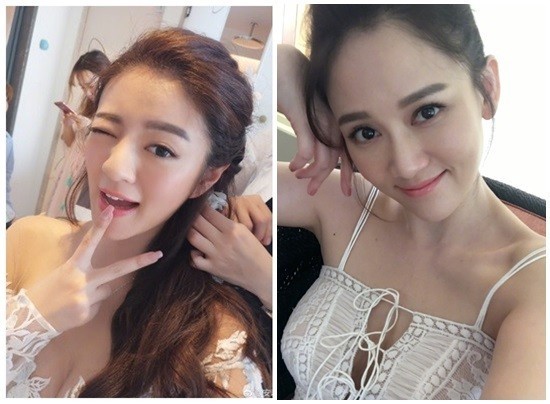 陈乔恩今日则是被目击现身成田机场，身穿薄纱白上衣