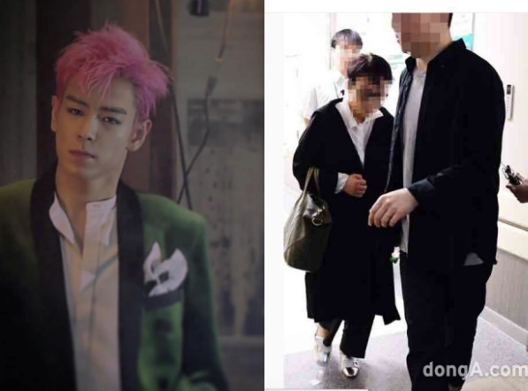 妈妈进入加护病房探访T.O.P停留30分钟 面对媒体的提问未回答