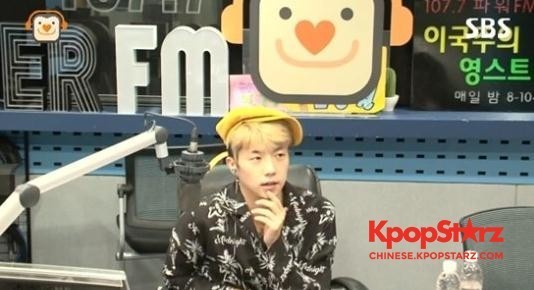 2PM张祐荣担任了《李国珠的Young Street》特别DJ 紧张又兴奋