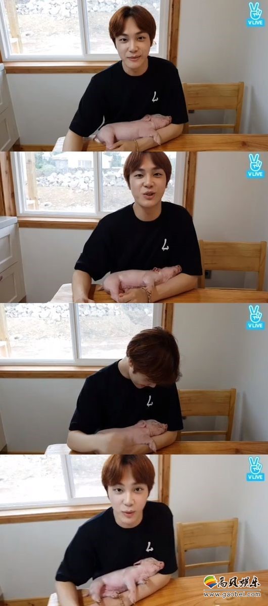 周学年透过Naver V app举行直播节目,和粉丝分享近况 周学年透过Naver V app举行直播节目,和粉丝分享近况