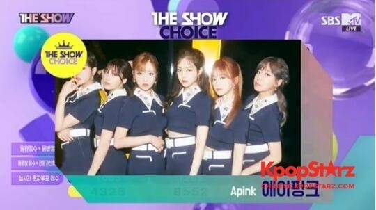 《The Show》中，A Pink、MAMAMOO、NCT127成为当天的一位候补