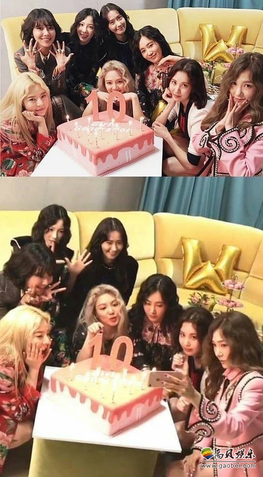 少女时代近日与某时装杂志携手拍摄了一组出道10周年纪念写真