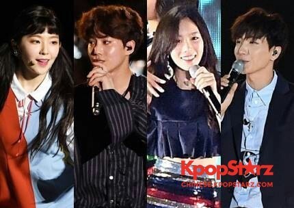 EXO、少女时代与Super Junior等进行了特别的预告表演