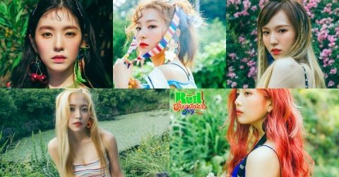 即展开回归行程的 Red Velvet  以明快的步伐迅速接掌了这个夏天
