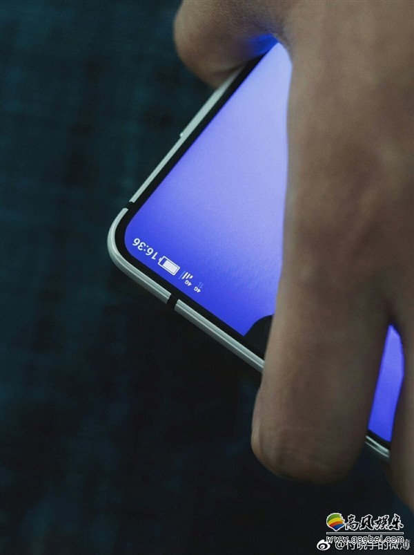 夏普全面屏旗舰，真机一瞥：亮眼！