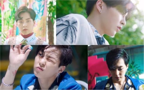 EXO推出第四张专辑《THE WAR》，已公开了六位成员们的个人预告