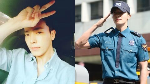 东海在许多 ELF 的迎接中开心地退伍，下周也将立刻举行见面会