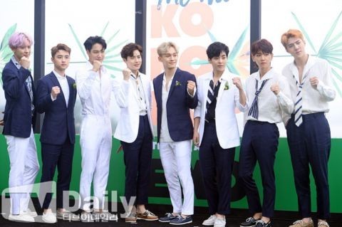 EXO《THE WAR》除了专辑预售量成绩骄人外 就连音源榜也攻占了