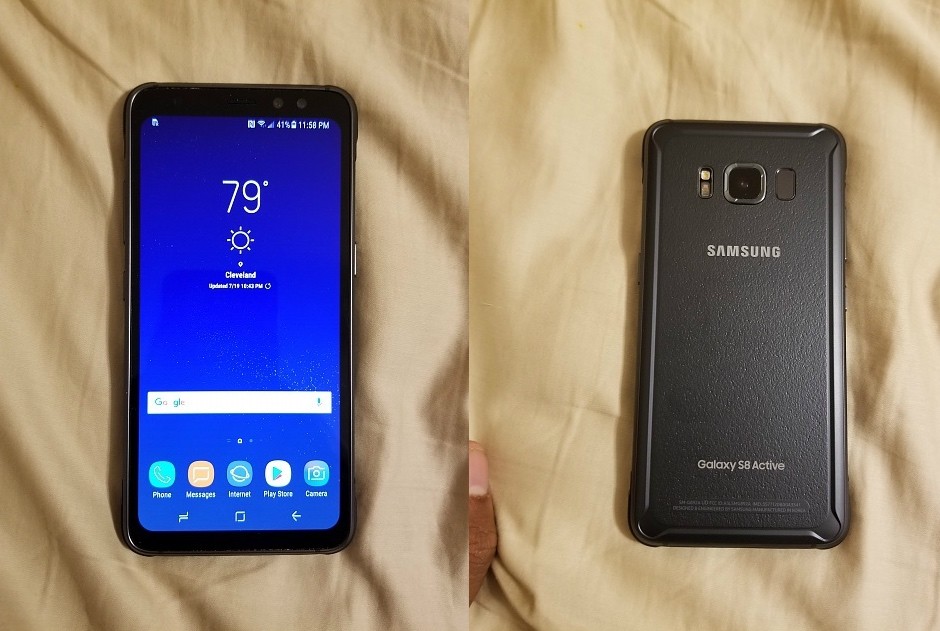 三星s8active真机照曝光不怕摔了但还是全面屏