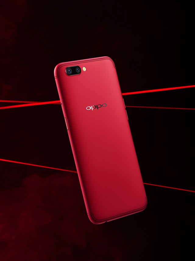 f3将推出红色版本oppo海外宣传图预热