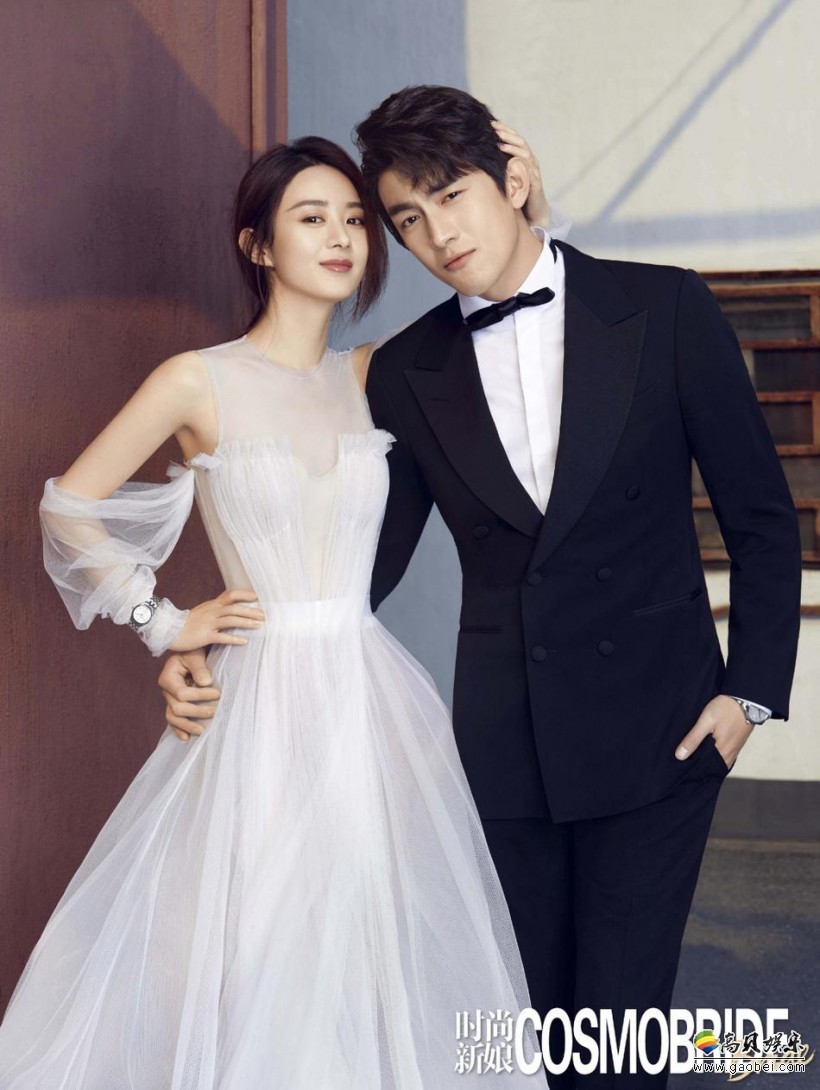 婚纱照配一脸，星玥夫妇戏外发糖