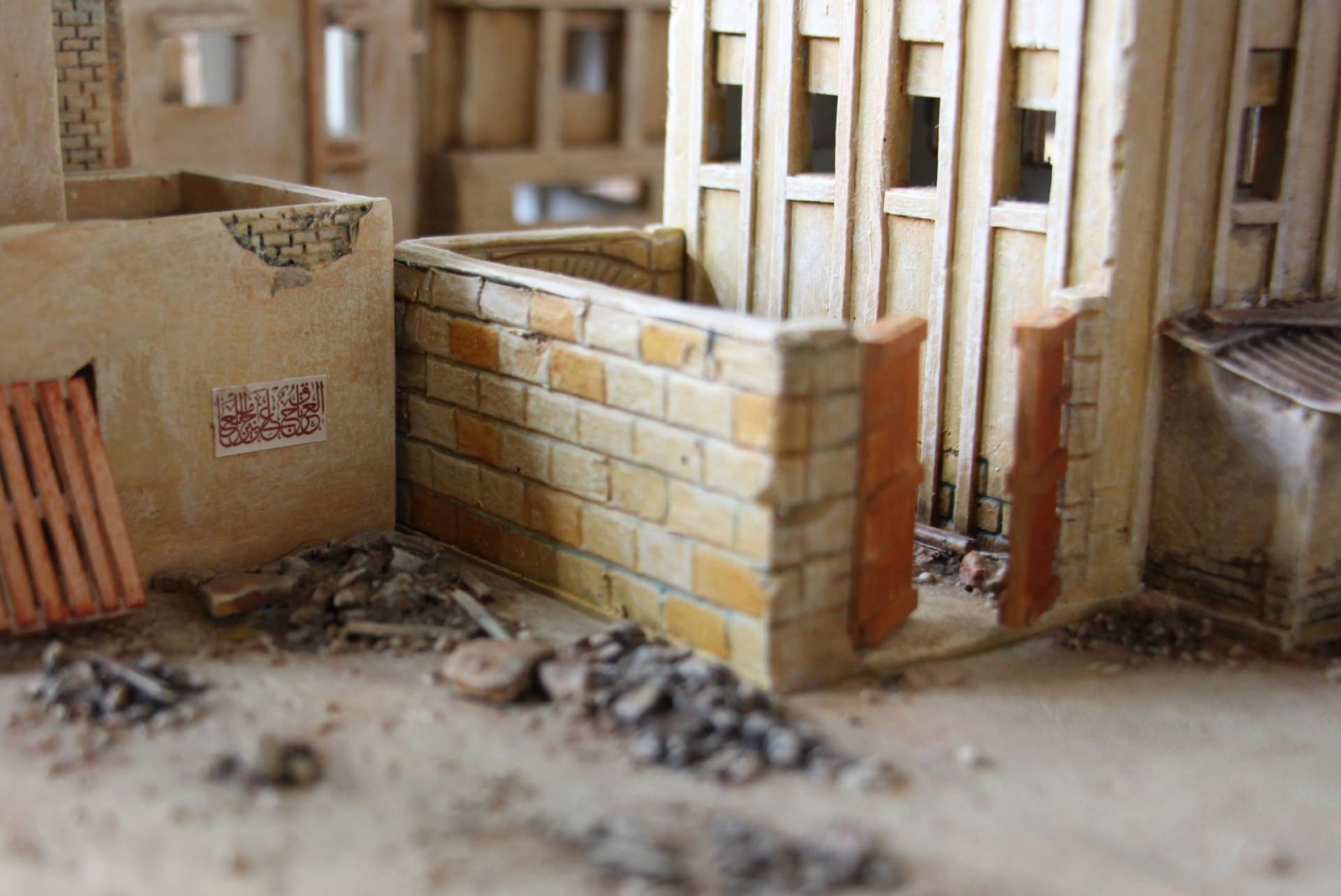 高端玩家自制《cs》沙漠2微缩沙盘:还有改编成桌游的计划!