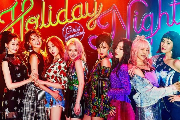 少女时代新专辑揭开面纱 《Holiday Night》实体专辑于7日销售