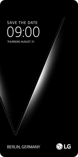 LG V30官方邀请函曝光：确认8月31日德国发布