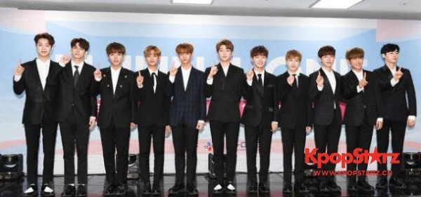 WANNA ONE9日进行非公开Mnet《M!Countdown》的事前录制