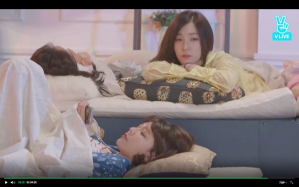 少女时代直播时哪位成员睡着了？