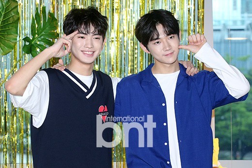 练习生安炯燮、李义雄参加了台湾综艺节目《我爱偶像》录制