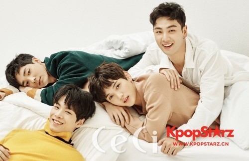 NE'EST-W为时尚杂志拍摄时尚画报   今年的目标是音乐节目一位