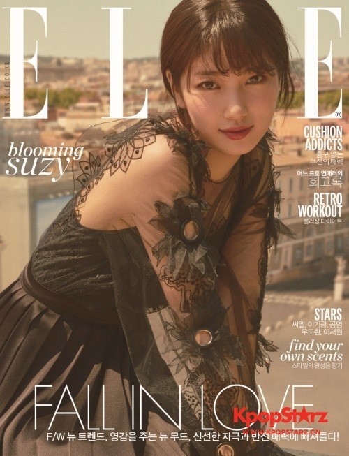 秀智为时尚杂志拍摄时尚画报    称喜欢出道后的所有作品