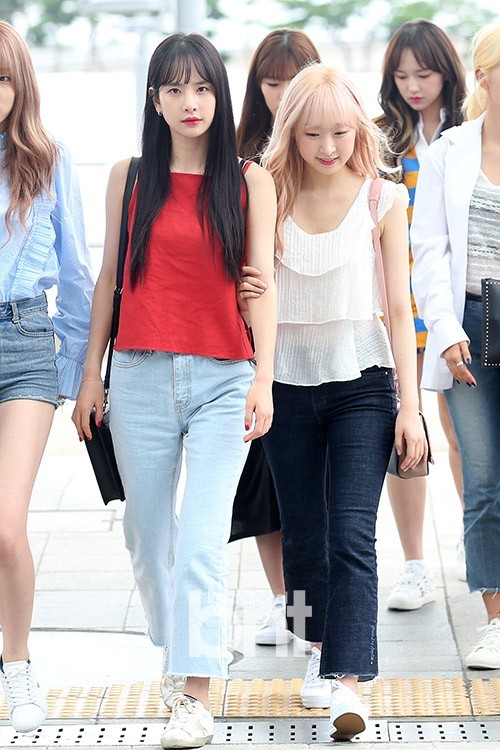 宇宙少女仁川国际机场出发  前往美国参加“KCON 2017 LA”