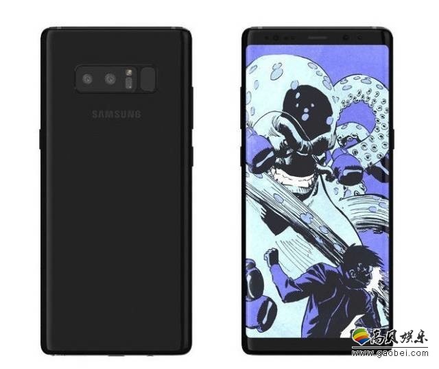 惊艳全面屏！三星Galaxy Note8真机图曝光