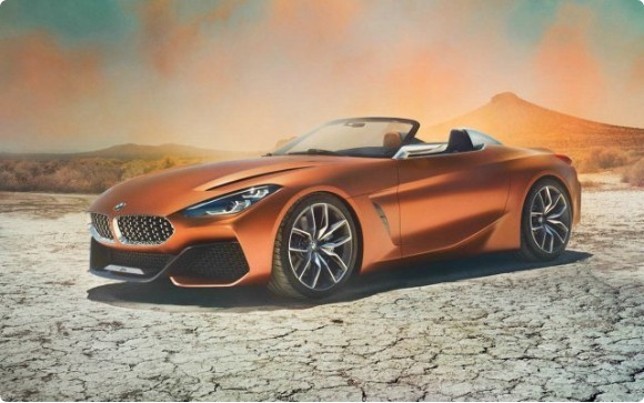 赶在经典云集的圆石滩,宝马发布全新一代Z4概念车 赶在经典云集的圆石滩,宝马发布全新一代Z4概念车