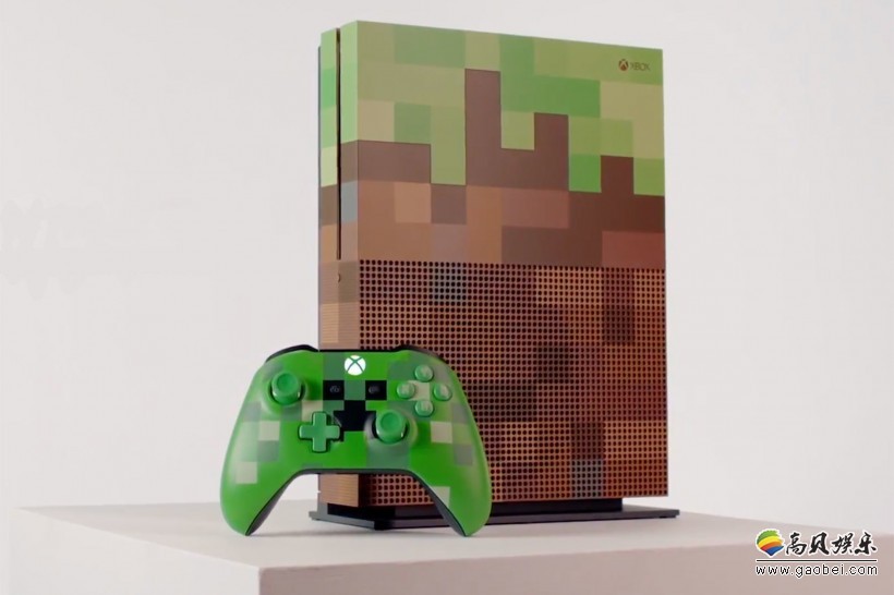 Xbox One S《我的世界》定制主机曝光：可爱苦力怕手柄