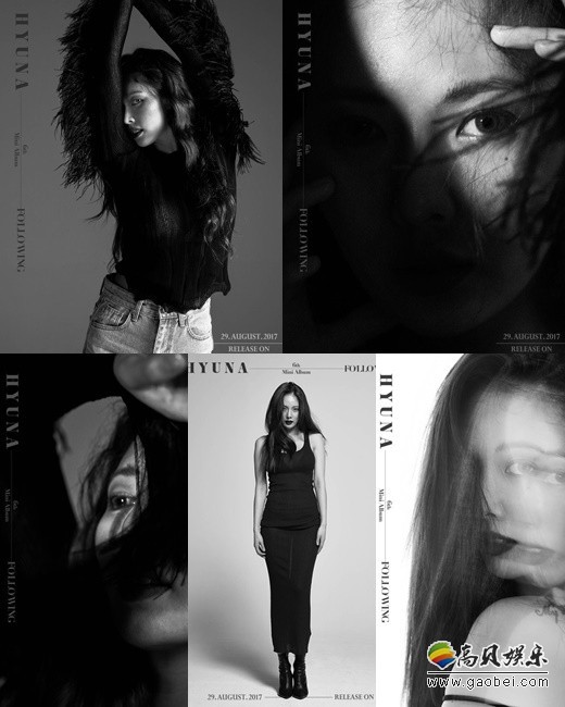 泫雅第六张迷你专辑《Following》第二波预告照于21日公开