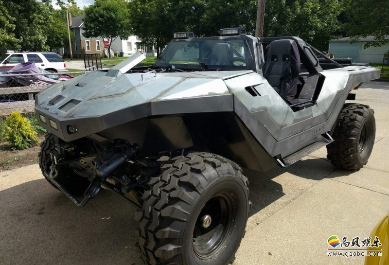 真技术宅:美粉丝历时7年打造《光环》“疣猪”真车上路 真技术宅:美粉丝历时7年打造《光环》“疣猪”真车上路