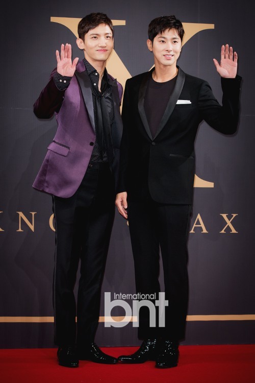 时隔两年再次合体  允浩、昌珉出席“TVXQ! ASIA PRESS TOUR”