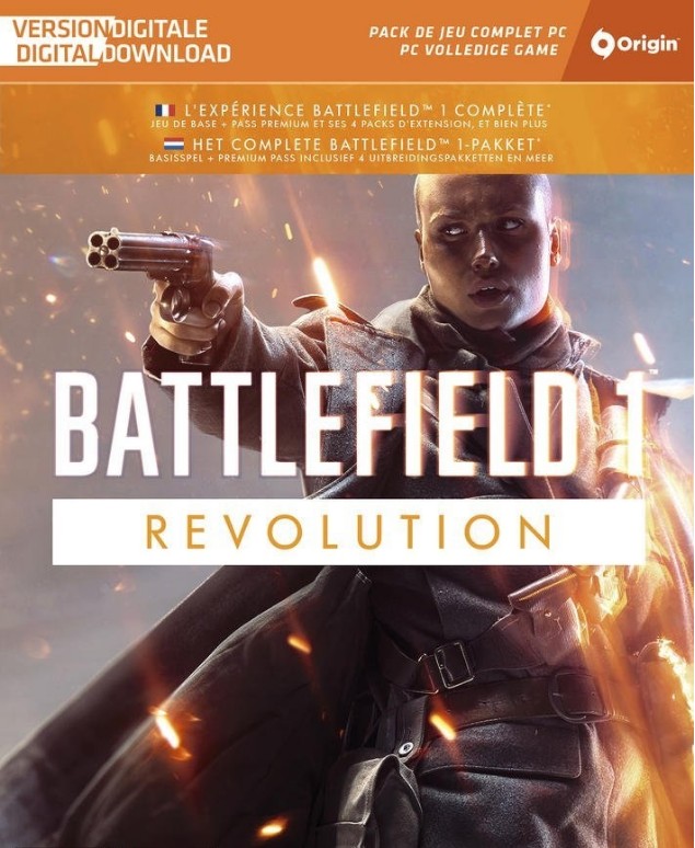 《战地1》革命版公布,包含游戏所有dlc