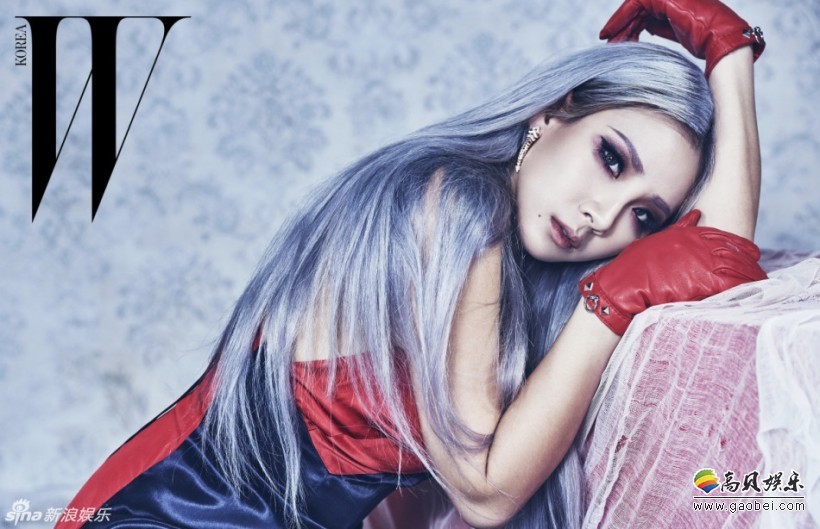 CL为某时尚杂志拍摄的写真公开  演绎硬朗酷帅girl
