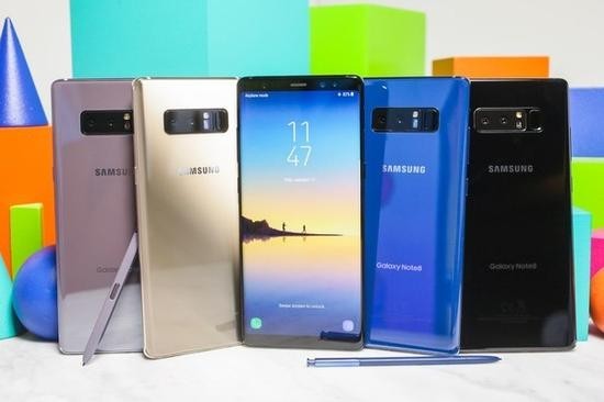 三星Note8没新配色？其实这蓝色让人迷醉！